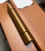 Balama cilindrica 3D, RONDA GERMANIA pentru usi PVC ALB