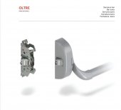 Manere antipanica FAPIM ITALIA  inch. 1 pct. CU maner ext. cu cheie