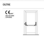 Manere antipanica FAPIM ITALIA  inch. 1 pct. CU maner ext. cu cheie