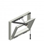 Actionare la distanta,manuala, ferestre, cu snur, ALB