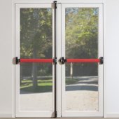 Manere antipanica PUSHBAR usi 2 canate inch. 3 pct. CU maner ext.